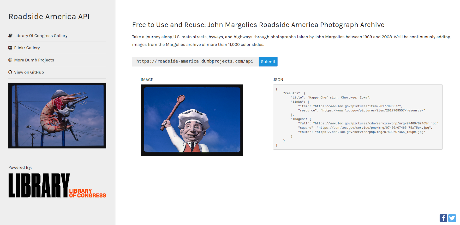 Roadside America API